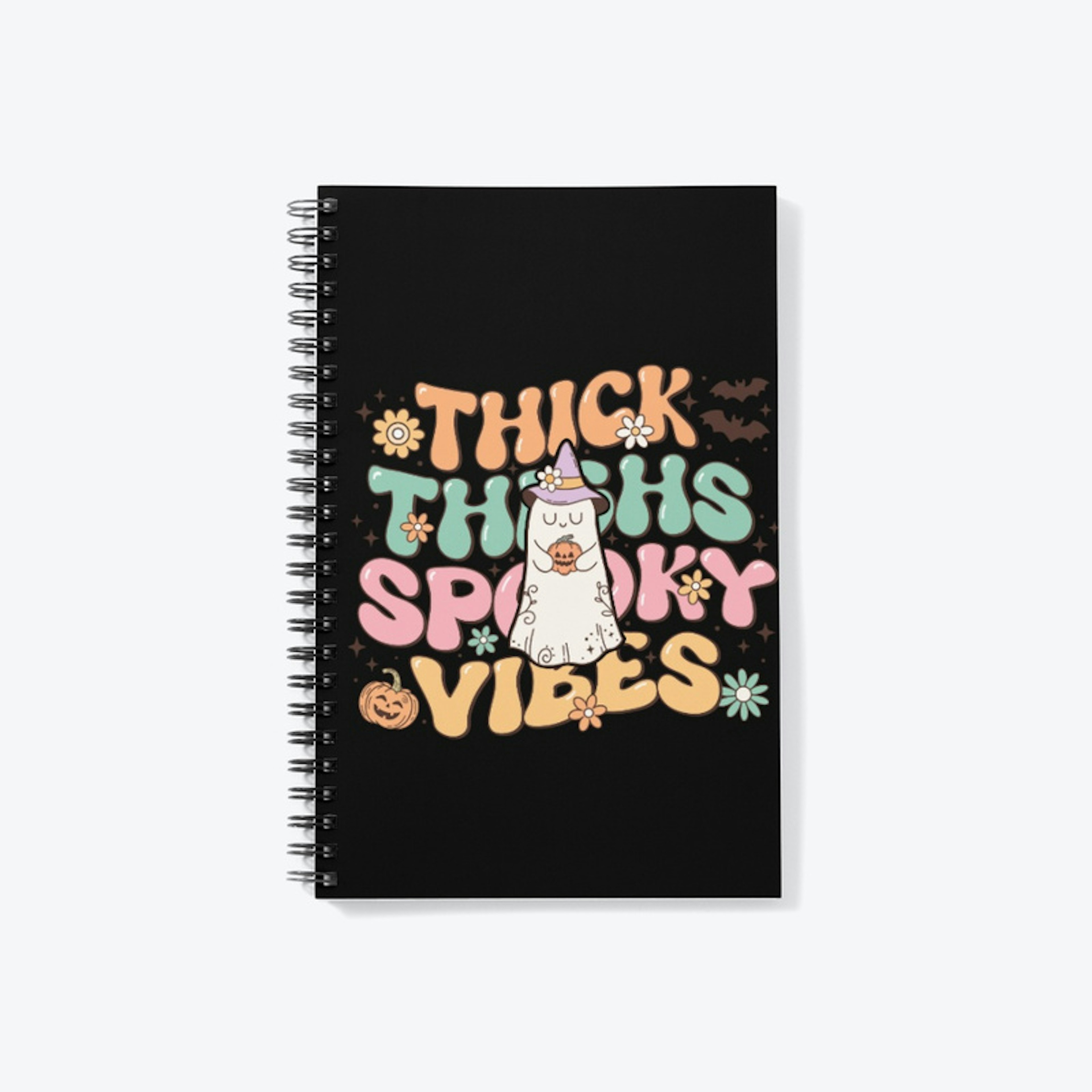 Thick thighs Spooky Vibes Journal